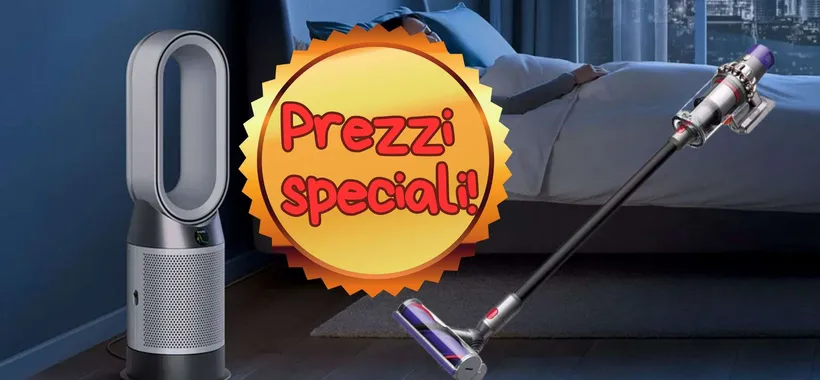 Dyson SVUOTA MAGAZZINO di inizio anno: sconti WOW e prezzi stracciati
