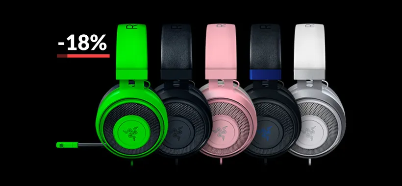 Cuffie Razer con audio immersivo: OTTIME per il gaming (48€)