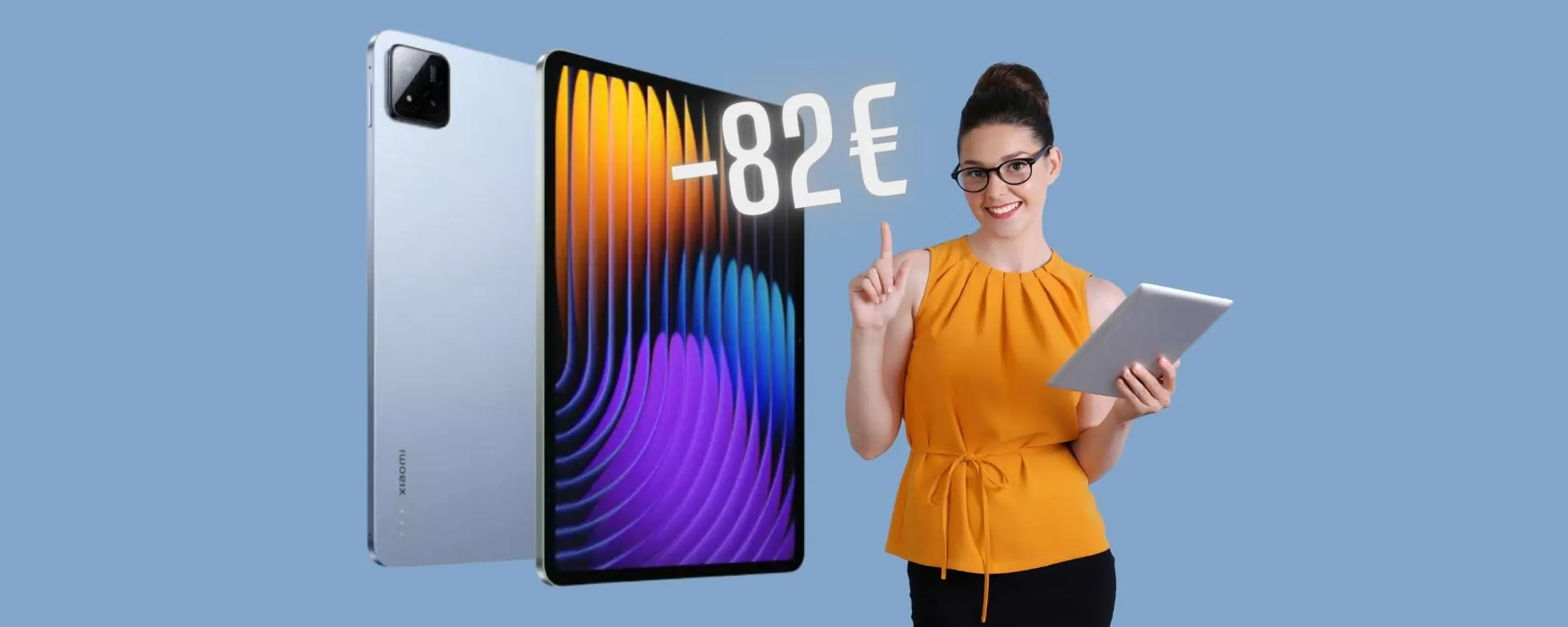 Xiaomi Pad 7 da 128GB: il tablet con il MIGLIORE rapporto QUAILTÀ PREZZO