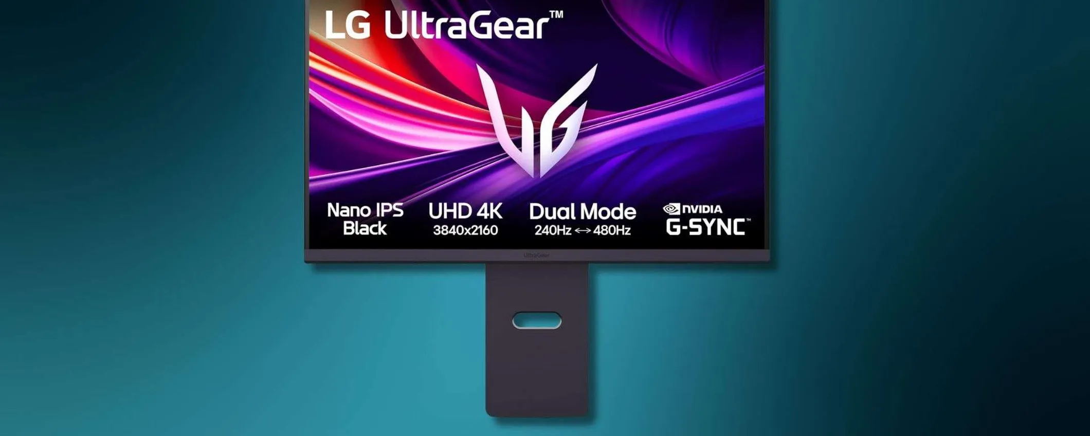 LG UltraGear 27G850A: monitor 4K 240Hz a 594,15€, sconto del 23%