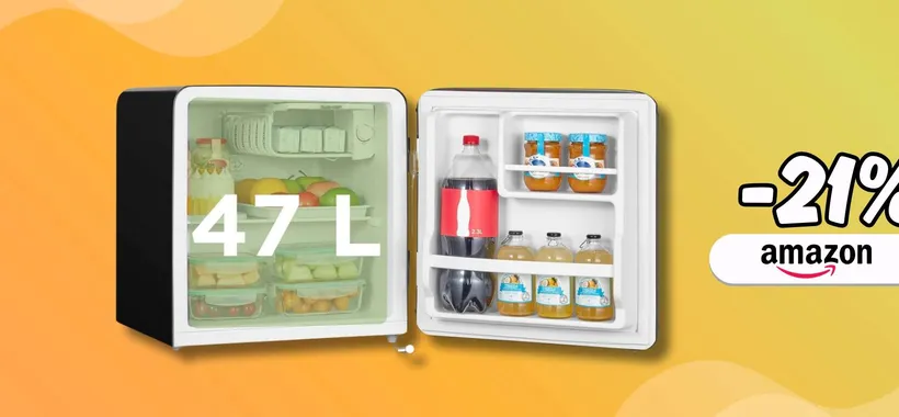 COMFEE' stupisce con il suo mini frigo: ha anche il freezer integrato