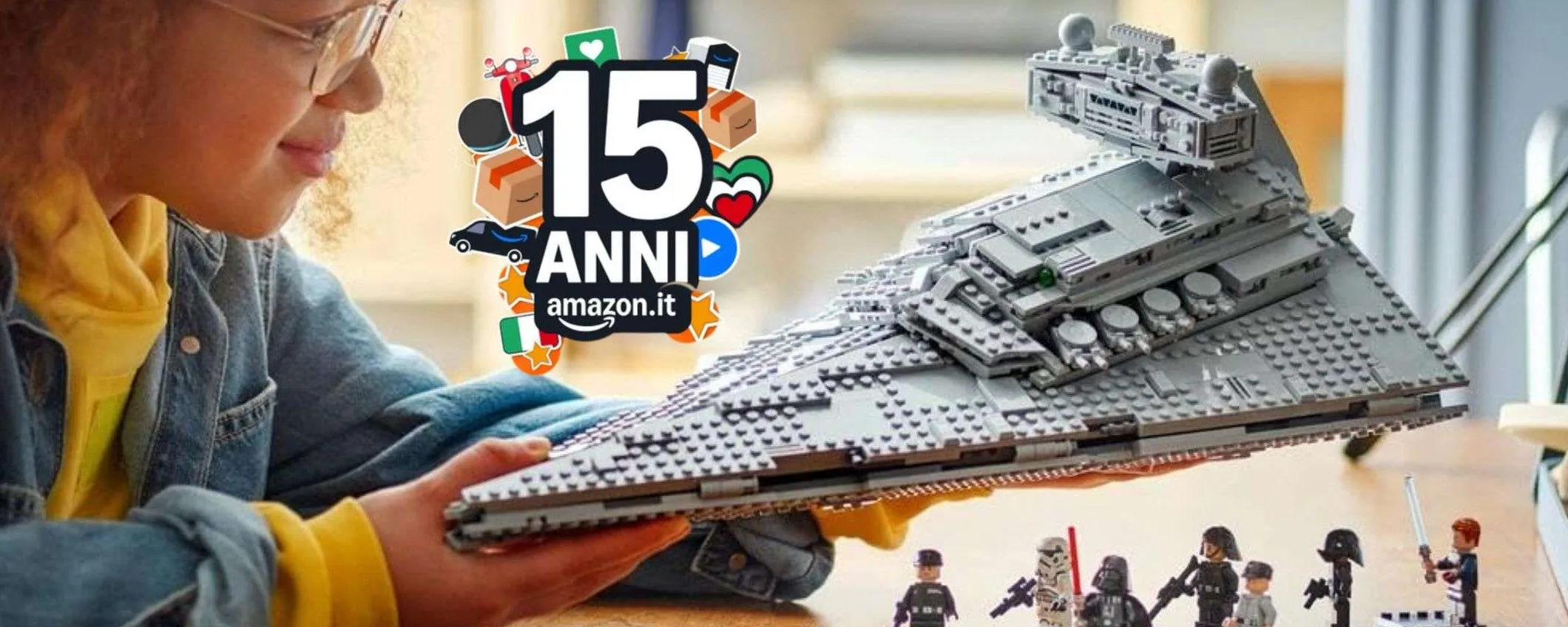 LEGO Star Wars Star Destroyer in offerta lampo per i 15 anni Amazon