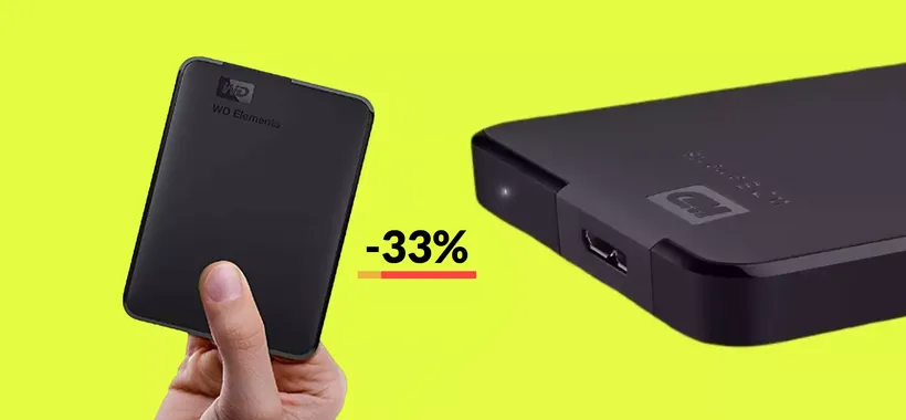 Hard disk esterno 3TB: veloce, resistente e SUPER scontato (119€)