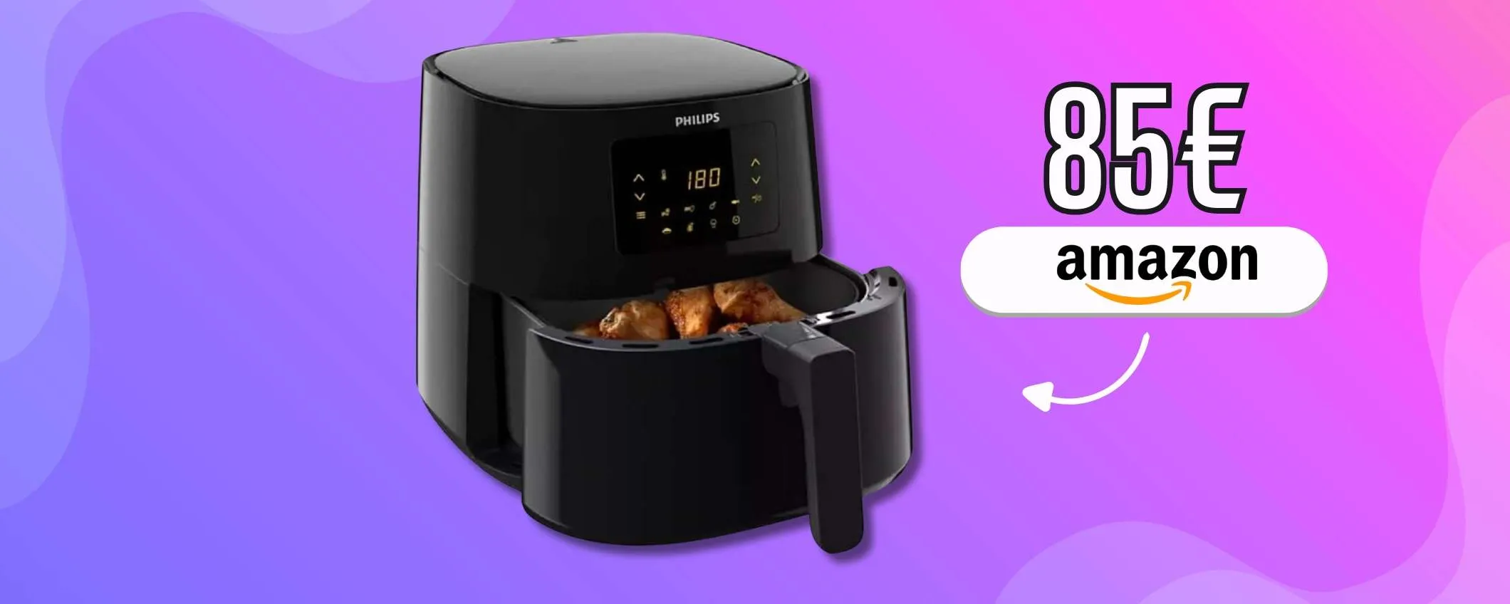 Tra le migliori c'è Philips Airfryer 3000, in sconto con cestello 6,2L