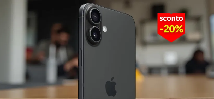 Effetto iPhone 17: sconti per la serie 16, il Plus cala del 20% su Amazon