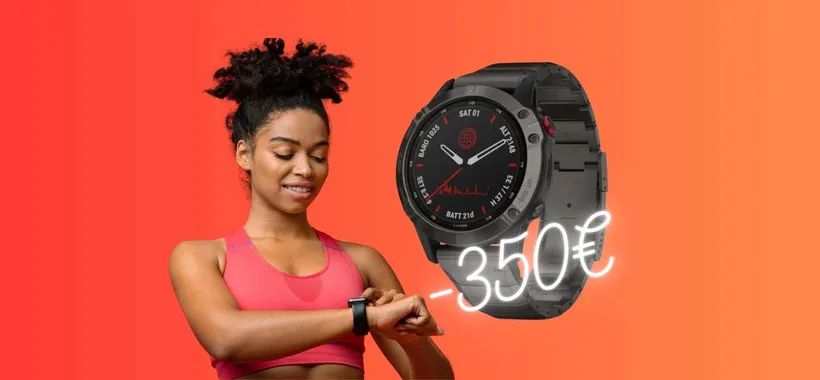 Garmin Fenix 6 Pro Solar a 350€ in MENO su eBay, BOOM