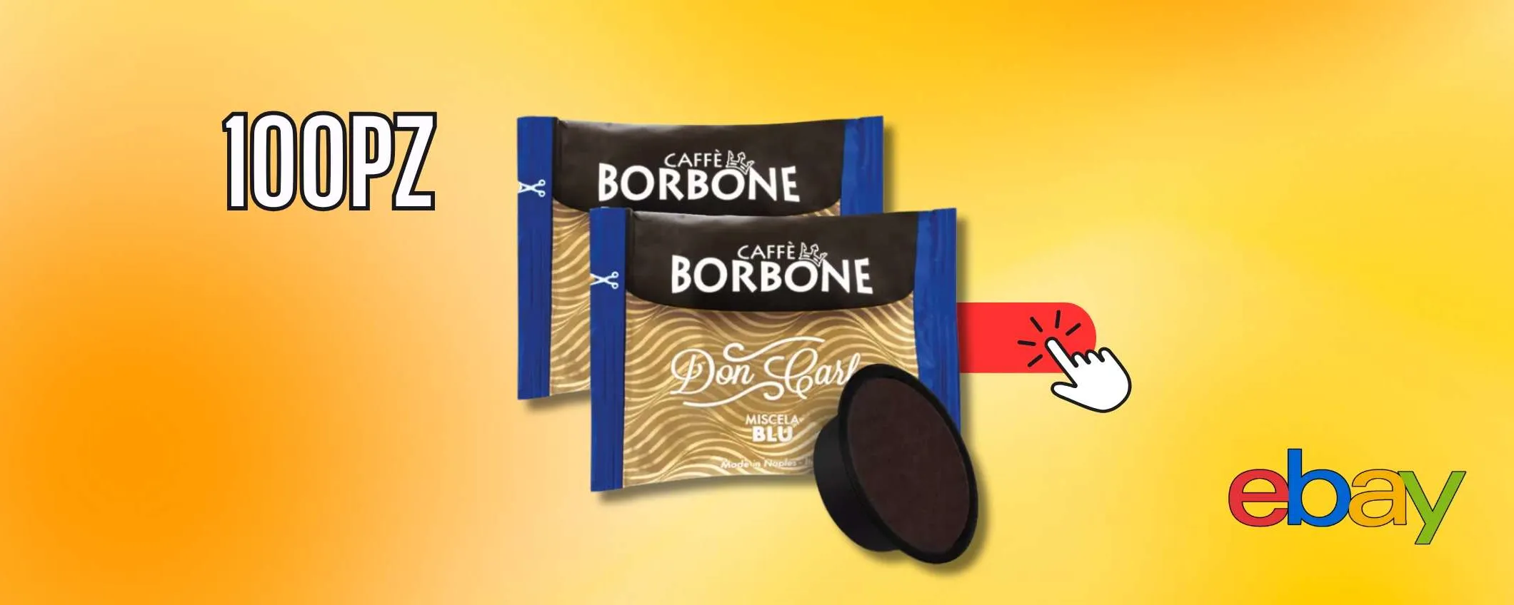 Offerta Caffè Borbone Don Carlo: 100 capsule a prezzo speciale, fai scorta