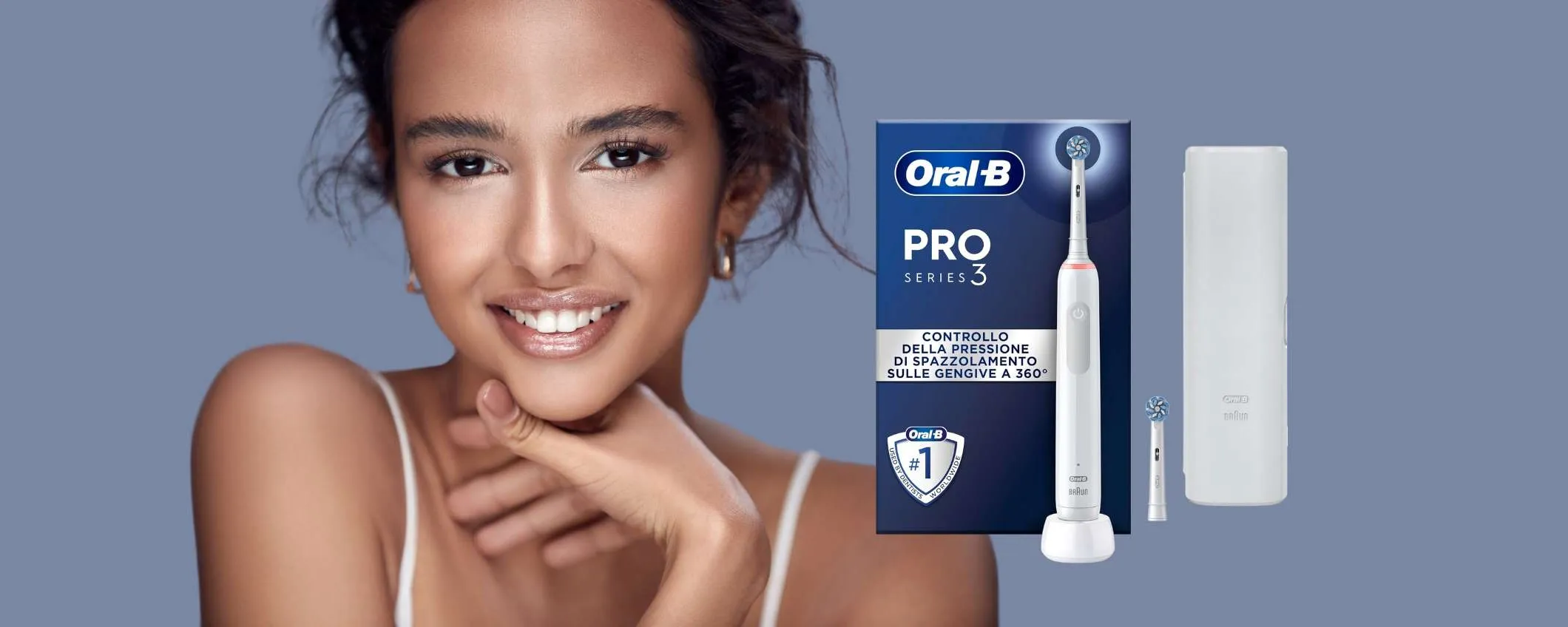 Denti splendenti a un prezzo mai visto: Oral-B PRO 3 è in OFFERTA su Amazon