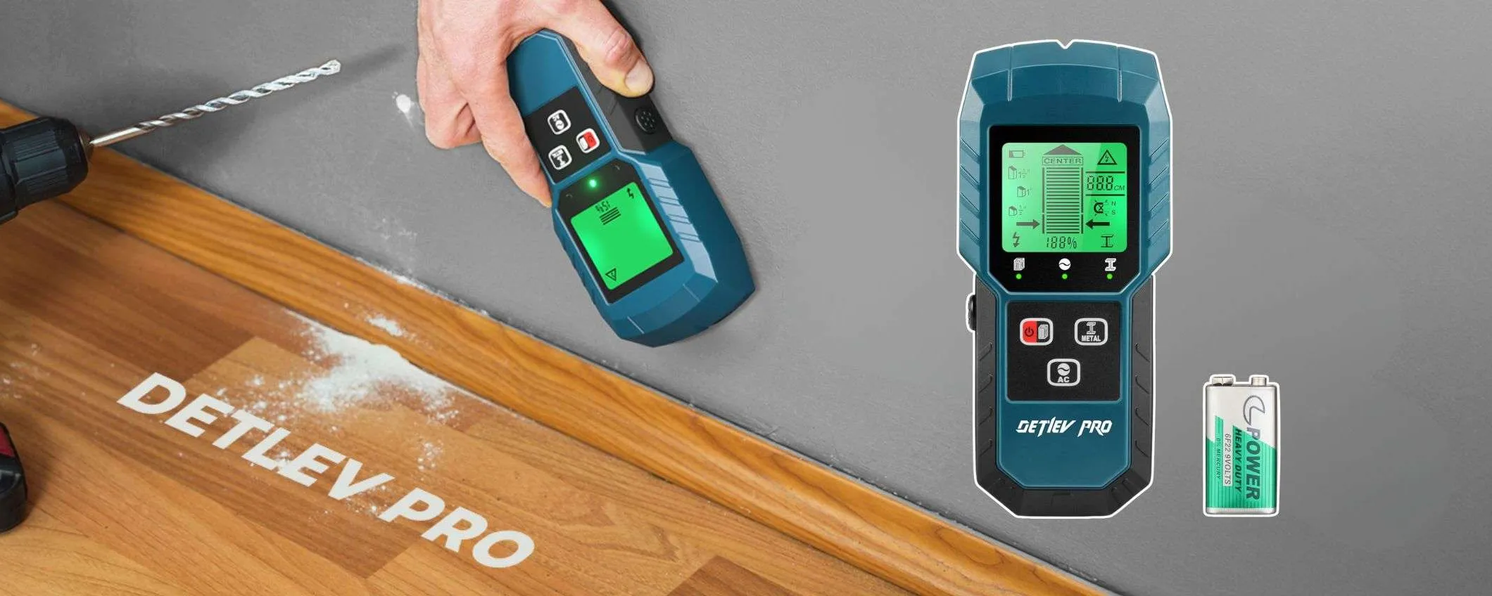 Rilevatore digitale 5-in-1: non forare mai più cavi elettrici, in offerta a 22€