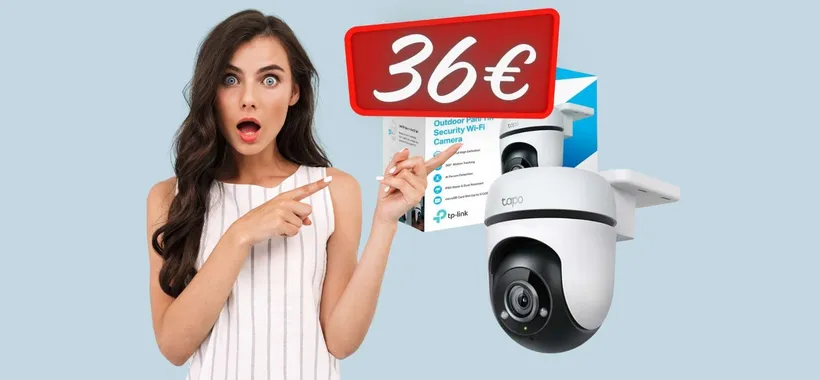 Telecamera WiFi Tapo C500 a PREZZO REGALO su Amazon (36€)
