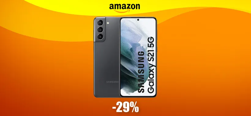 Samsung Galaxy S21 5G in SUPER SCONTO: pochissime unità (-248€)