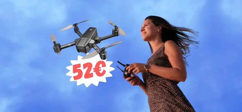Drone con telecamera a 52€ su Amazon: OTTIMA occasione