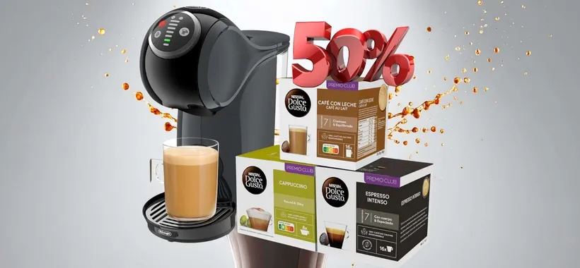 Caffè come al bar con la macchina Genio Plus Nescafé Dolce Gusto (-50%)