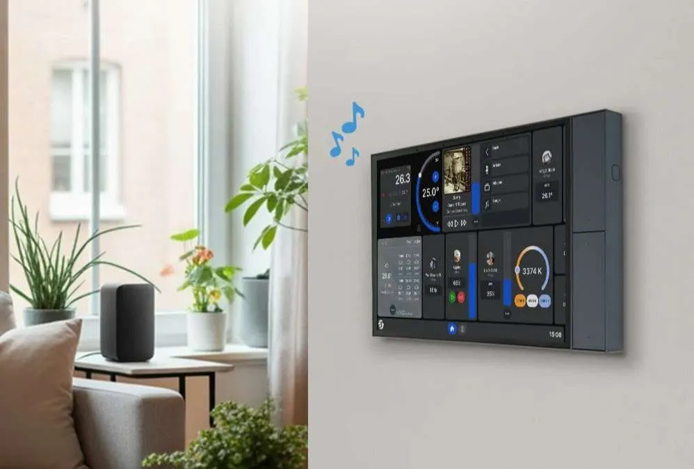 Shelly Wall Display XL: il pannello smart da parete che rivoluziona il controllo della casa con touchscreen da 10”