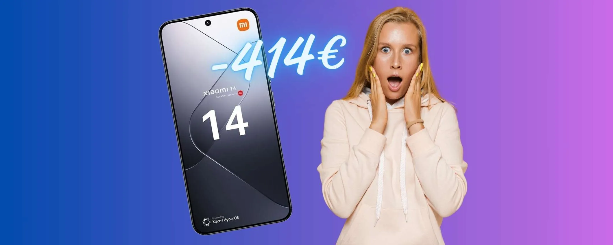 eBay senza regole con SCONTO di 414€ su Xiaomi 14 5G da 512GB