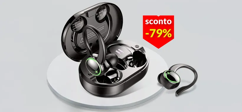 Auricolari Bluetooth in super offerta a 26€: lo sconto del 79% è follia