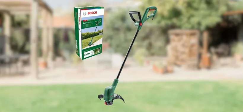 Tagliaerba Bosch a 39,99€: prato PERFETTO senza sforzi, promo WOW