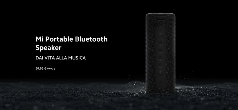 Speaker Bluetooth portatile Xiaomi in super offerta a 29,99€ sul Mi Store