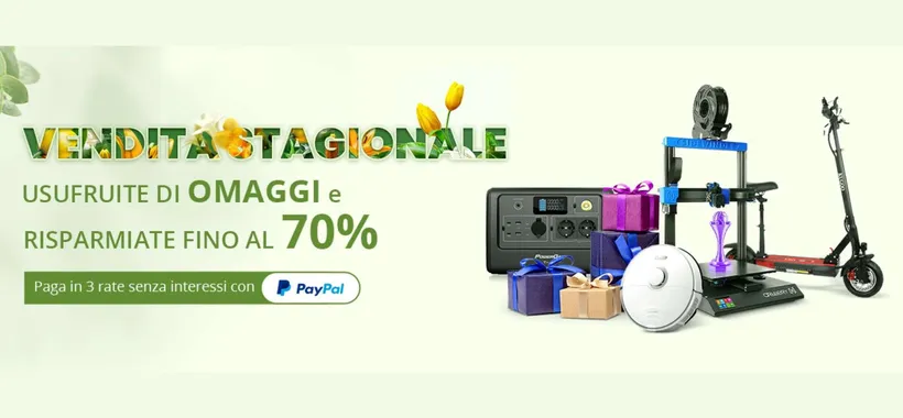 Da GeekMall IMPAZZA la primavera: sconti assurdi fino al 70% (codici segreti)