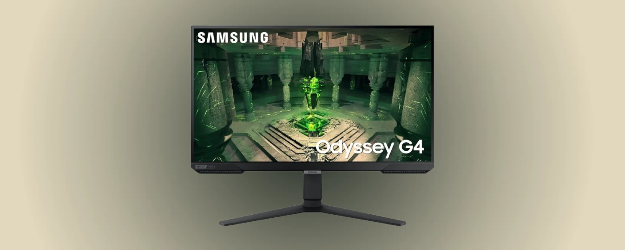Samsung Odyssey G4: il monitor gaming in sconto