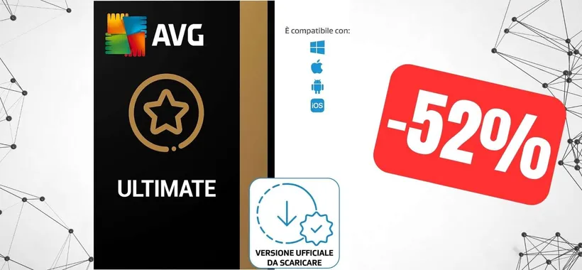 AVG Ultimate 2024: la sicurezza TOTALE è in SUPER SCONTO (-52%)