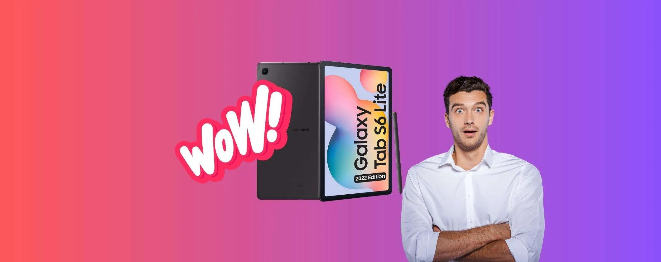 Samsung Galaxy Tab S6 Lite in offerta: il prezzo crolla del 44%