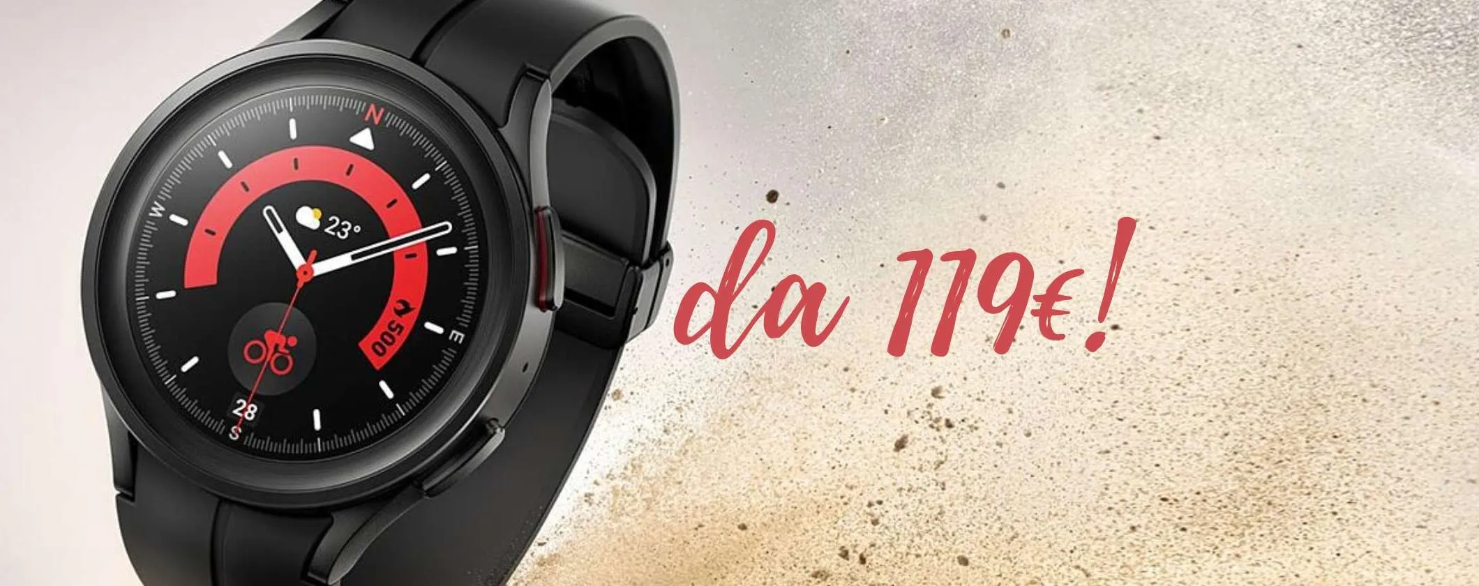 Samsung Galaxy Watch5 Pro da 119€ a Tasso Zero su Monclick