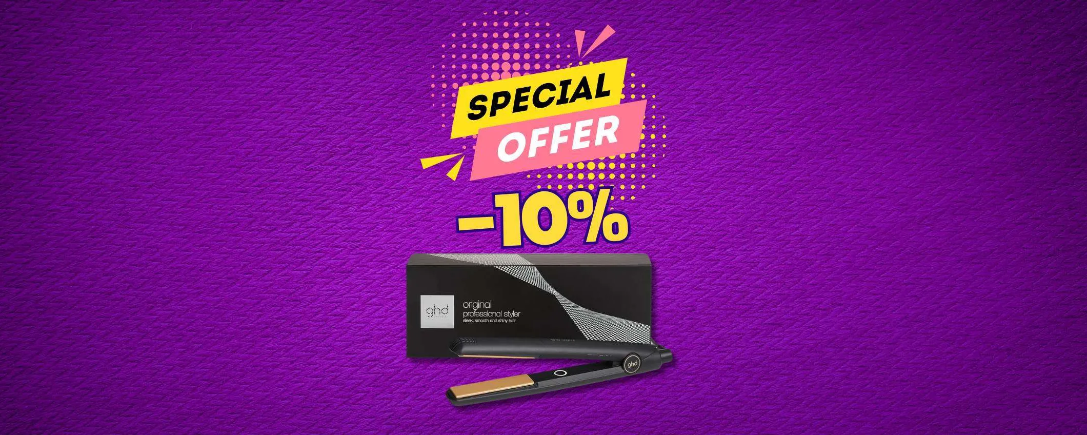Piega meglio che dal parrucchiere con ghd Original Styler (-10%)
