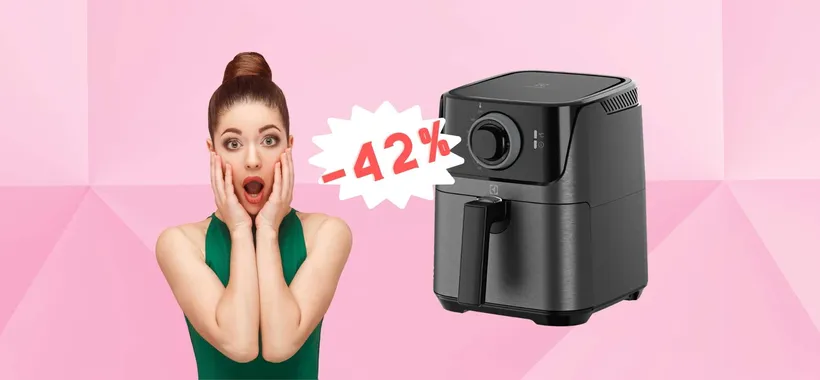 BOMBA eBay: la friggitrice ad aria Electrolux a MENO di 70€