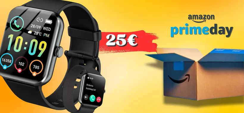 Smartwatch o smartphone? Al polso un MOSTRO tech con soli 25€