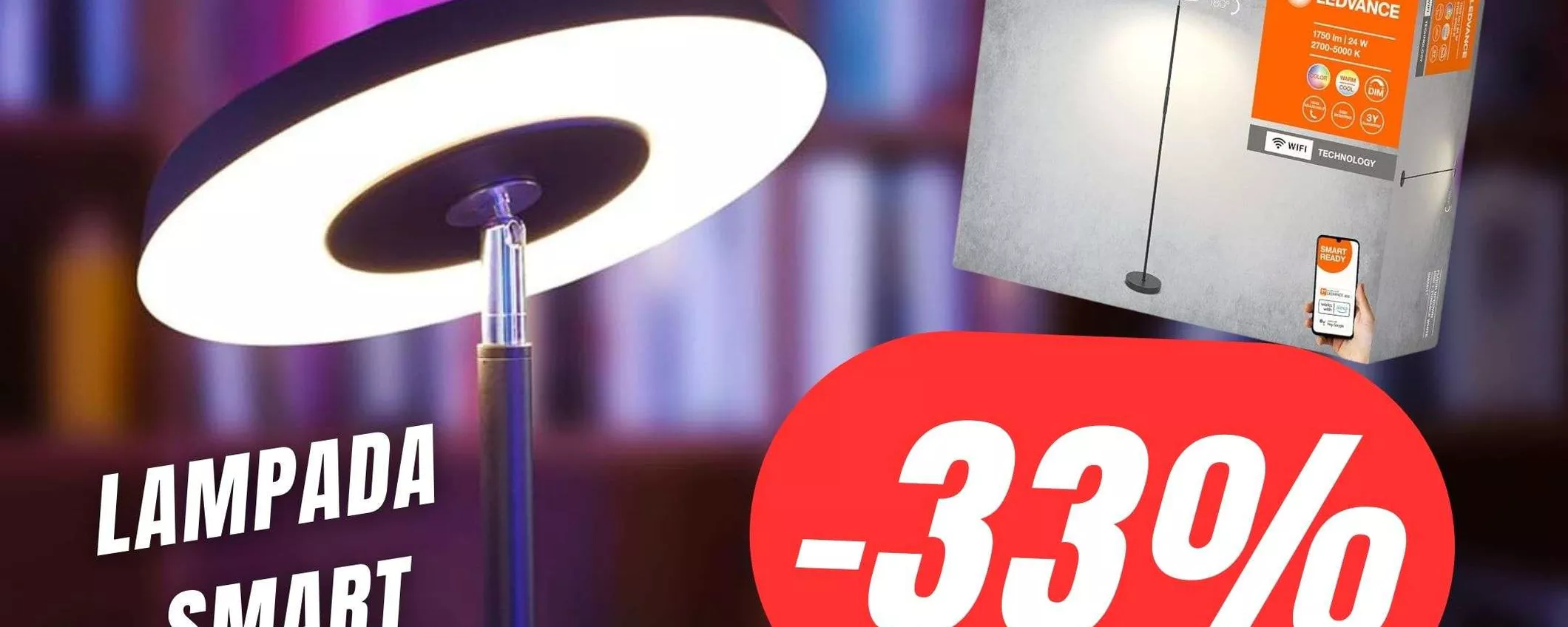 Questa Lampada Smart, cambierà totalmente il tuo salotto!