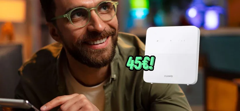 Niente linea fissa a casa? Naviga senza limiti in 4G con HUAWEI B320-323 Router a soli 45€