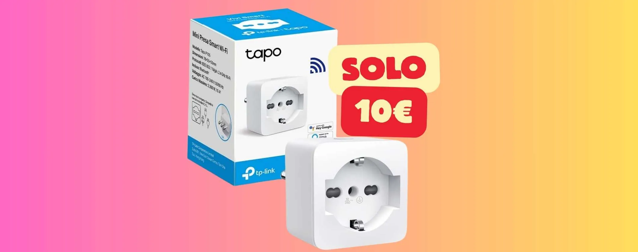 Tapo P105: casa domotica con la presa smart che vogliono tutti (solo 10€)