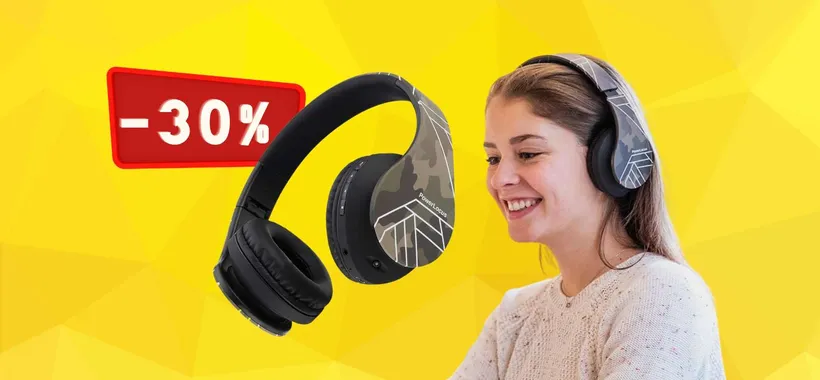 PowerLocus: cuffie Bluetooth ESAGERATE a prezzo WOW (-30%)