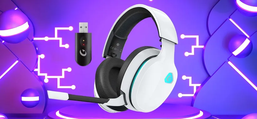 Cuffie wireless Gaming con connessione 3 in 1 e microfono staccabile (-20%)