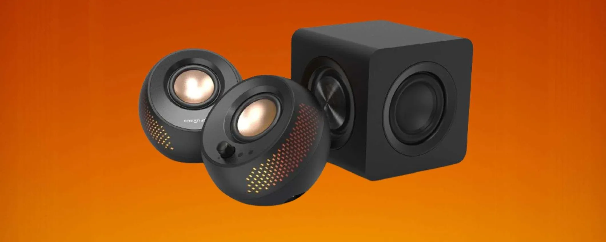Casse Pebble X Plus in offerta ad un prezzo wow: audio potente e illuminazione RGB