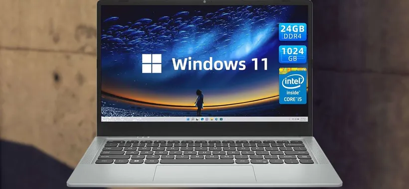 Sconto 74% per questo laptop 14" ASSURDO:  RAM 24GB, SSD 1TB, Intel core i5