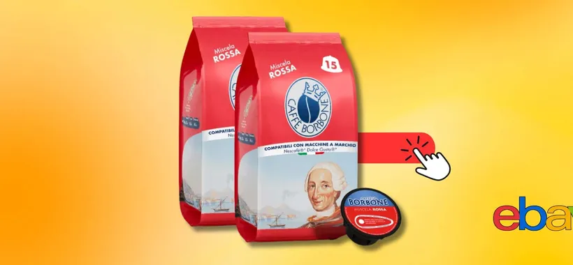 Tornano le 180 capsule Caffè Borbone miscela rossa a prezzo speciale