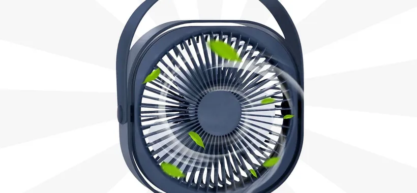Ventilatore portatile ricaricabile (quasi) GRATIS su Amazon: tuo a 7,99€