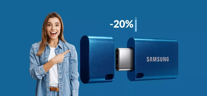 Chiavetta USB C 64GB Samsung: best buy del giorno a soli 15€