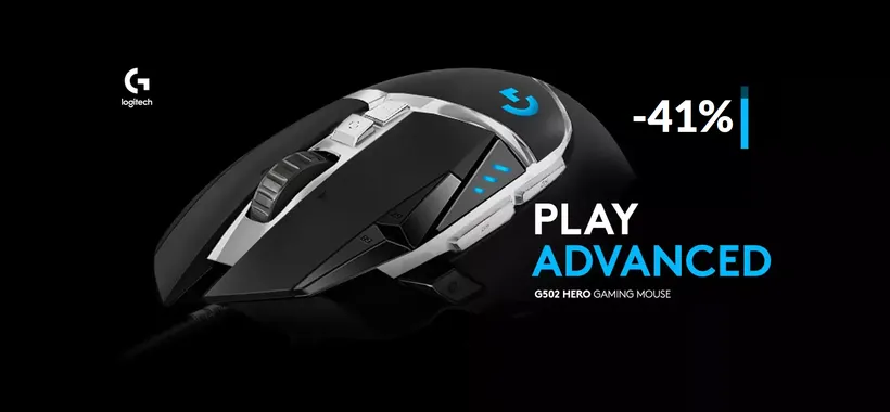 Mouse Logitech con peso regolabile: non sbaglia un colpo (55€)