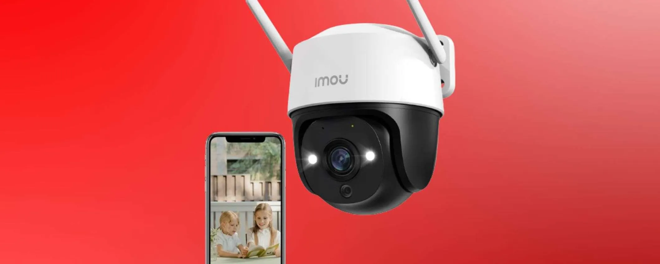 Telecamera di sicurezza in offerta su Amazon: tantissime funzioni avanzate