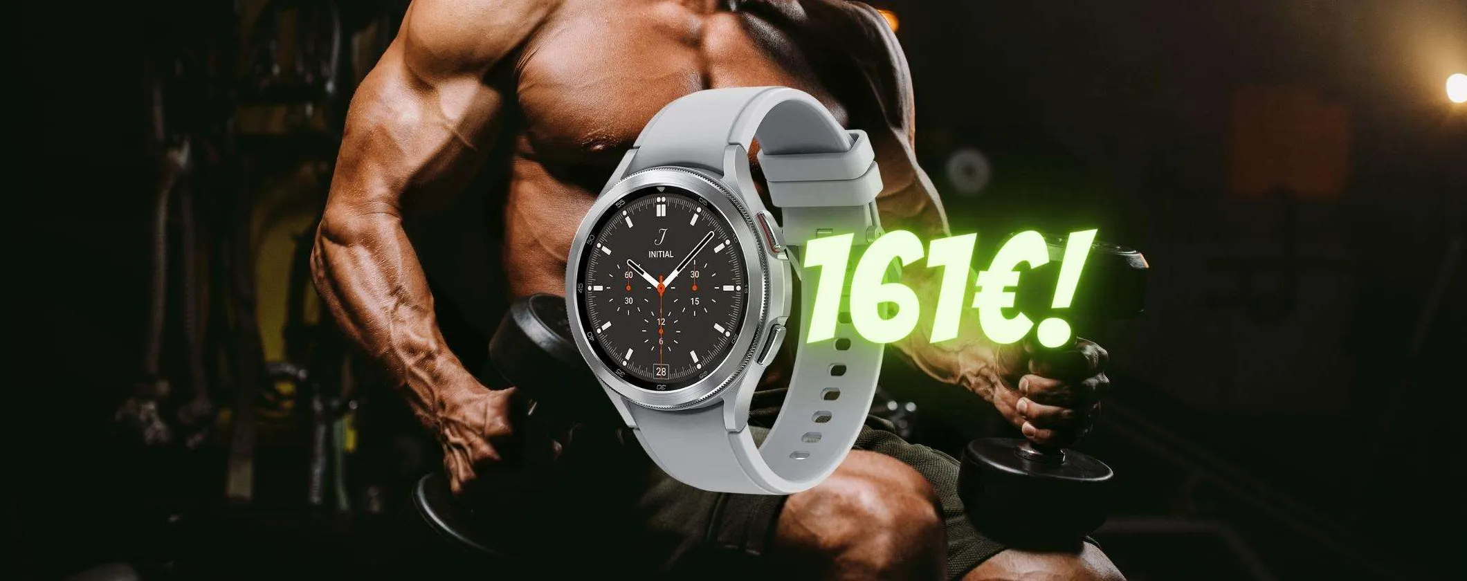 BOMBA Samsung Galaxy Watch4 Classic: oggi lo acquisti a soli 161€