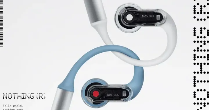 Nothing lancia Ear (open) Blue: i nuovi auricolari open-ear puntano su comfort, AI e design rétro