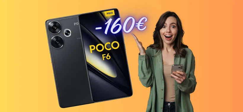 Poco F6 è il giusto compromesso per non spendere un capitale (-160€)