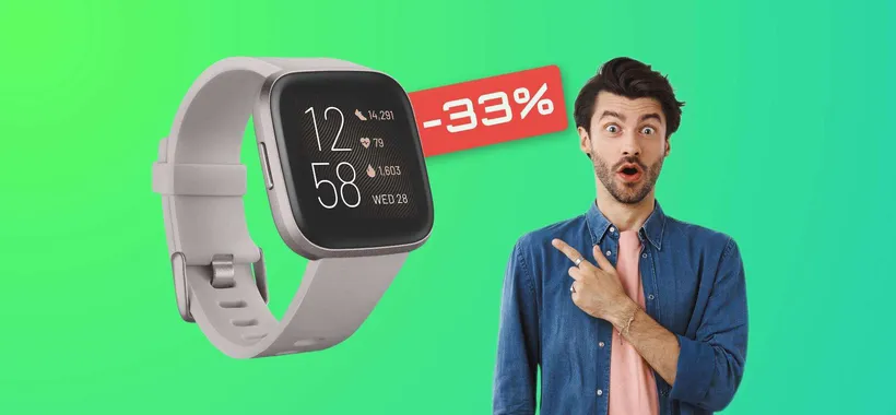 Fitbit Versa 2 con ALEXA: potente, elegante e SCONTATISSIMO (-67€)