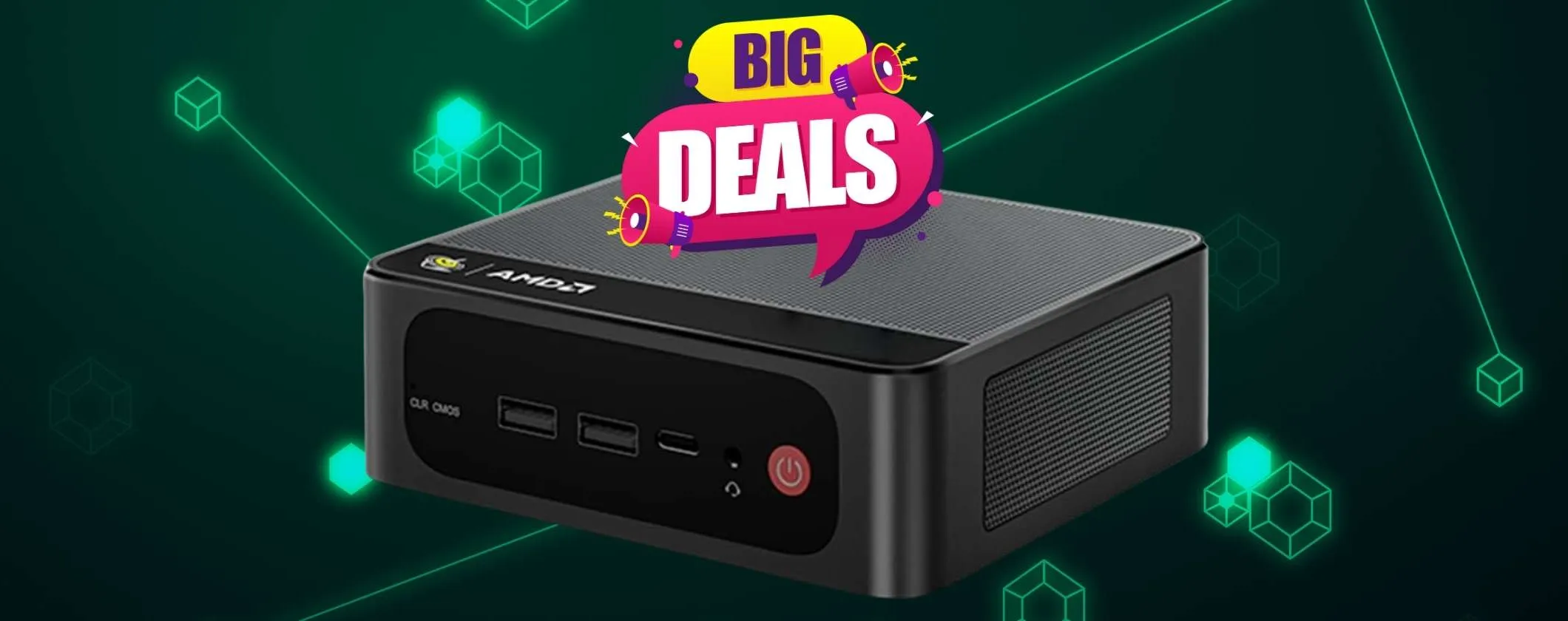 Mini PC Beelink SER5 con Ryzen 7: potente e compatto senza spendere un capitale