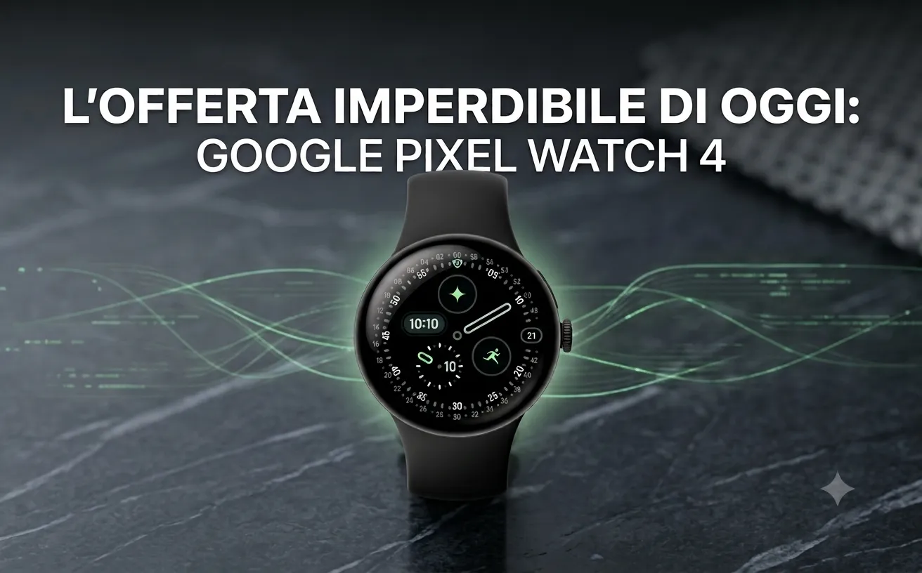 Google Pixel Watch 4: uno dei migliori smartwatch Wear OS è in super offerta oggi