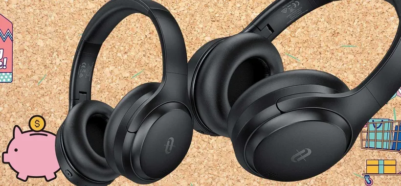 Cuffie Bluetooth con musica a PALLA, chiamate e batteria 35 ore (-50%)