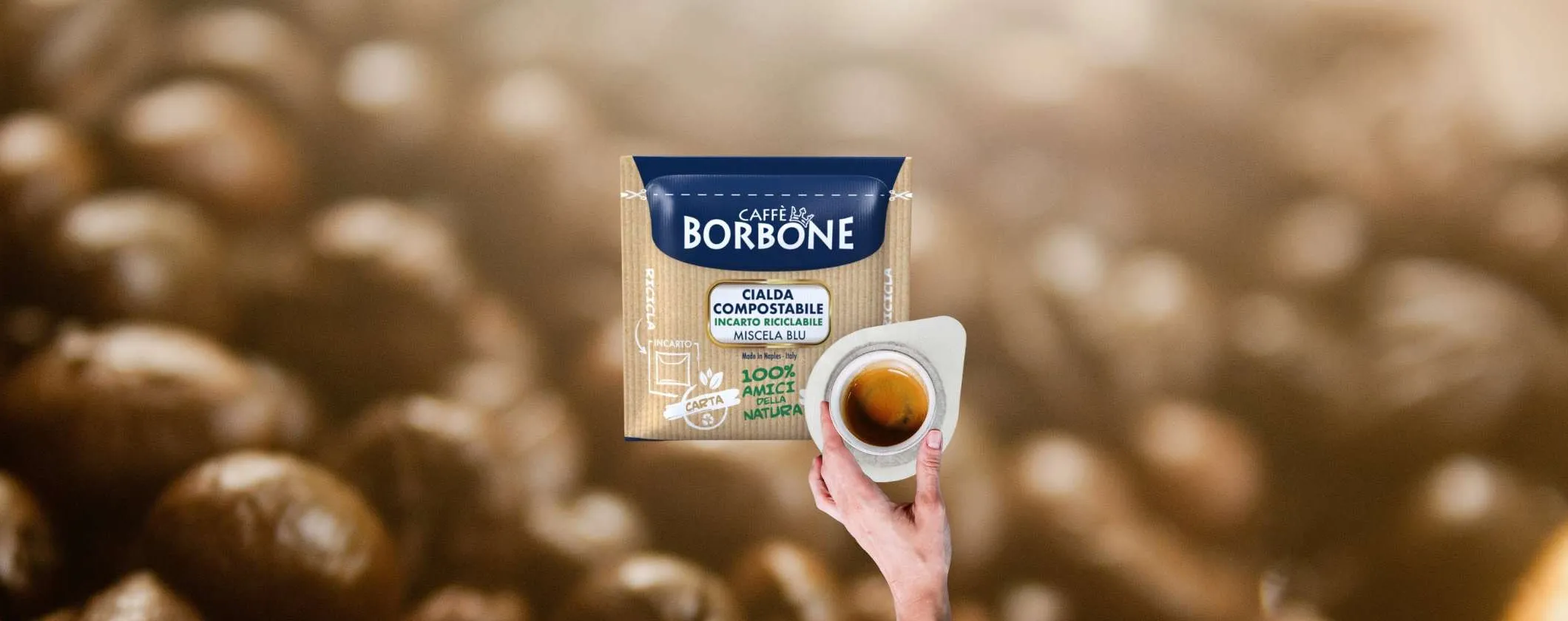 Cialde Caffè Borbone: CROLLA il prezzo su eBay (0,15€)